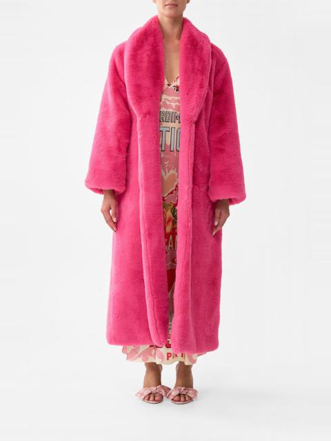 CAMILLA MAXI TEDDY COAT