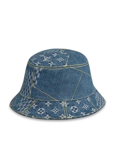 Louis Vuitton DAMIER GIANT WAVE MONOGRAM SUN HAT