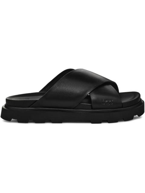 UGG UGG Capitelle Crossband Sandal Black (Women's)