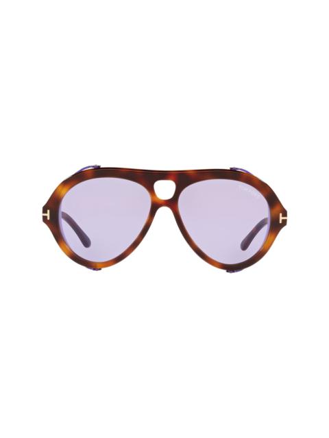 FT0882 pilot sunglasses