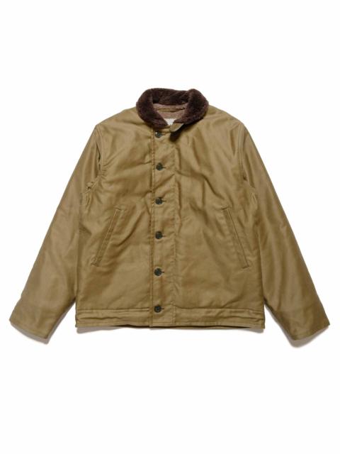 The Real McCoys MJ22114 N-1 Deck Jacket (Khaki)