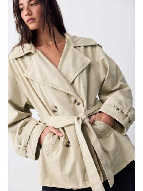 FREE PEOPLE We The Free Lantern Hooded Trench