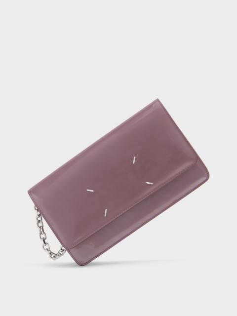 Four stitches chain wallet