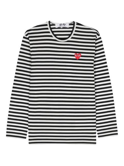 Comme Des Garçons striped t-shirt