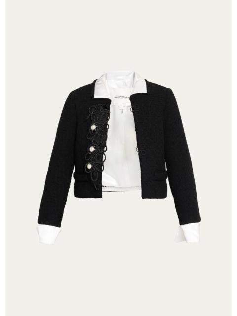 Marc Jacobs Tweed Virgin-Wool Blend Jacket