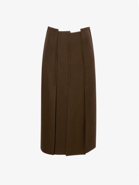 Diane Skirt in Wool Twill