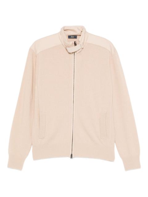 Herno zip-up cardigan