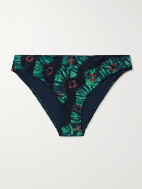 ULLA JOHNSON Dani Printed Bikini Briefs