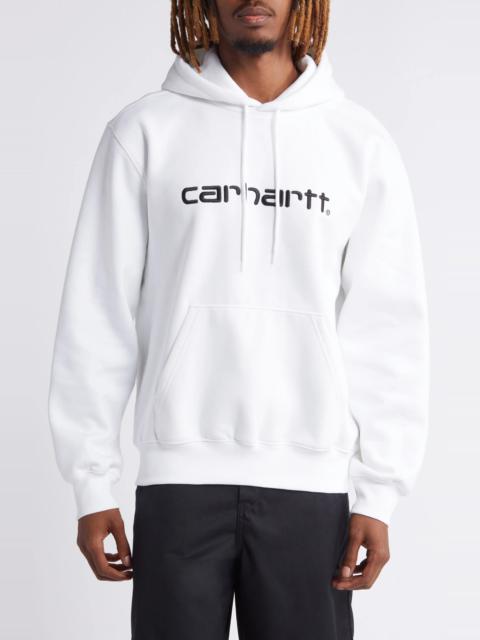 Logo Embroidered Hoodie