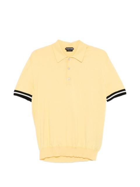 TOM FORD striped polo shirt
