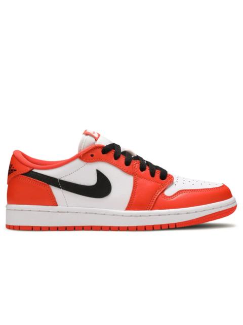 Jordan WOMEN'S AIR JORDAN 1 LOW OG - STARFISH/WHITE/BLACK