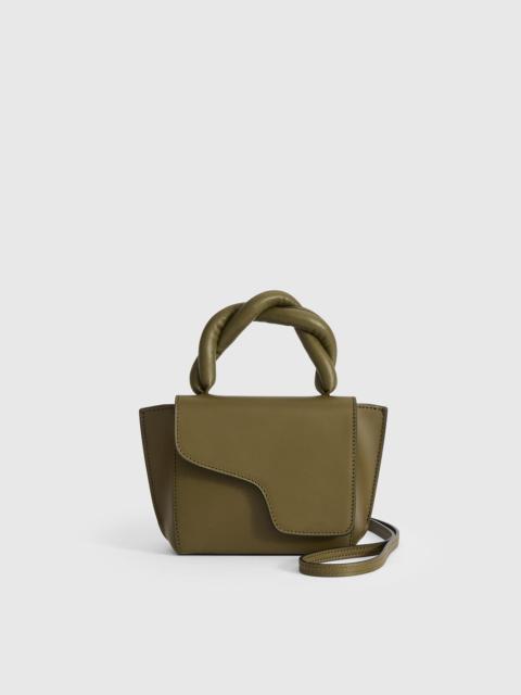 ATP ATELIER Montalbano Turtle Leather/Nappa Mini handbag