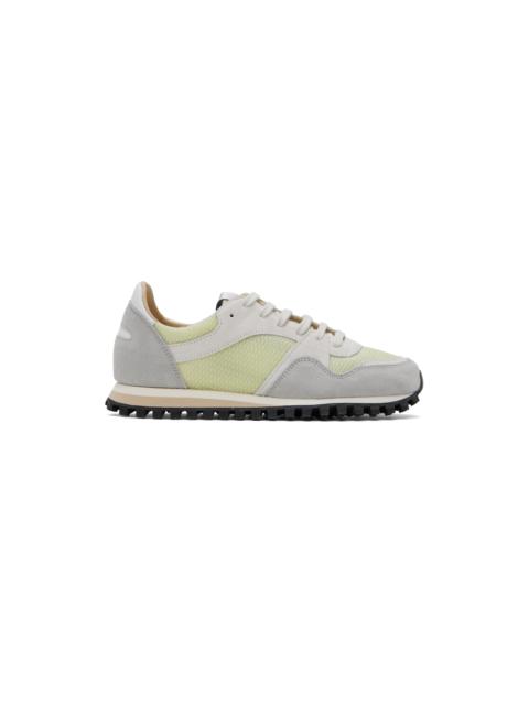 Spalwart Green & Gray Marathon Trail Low Transparent Sneakers