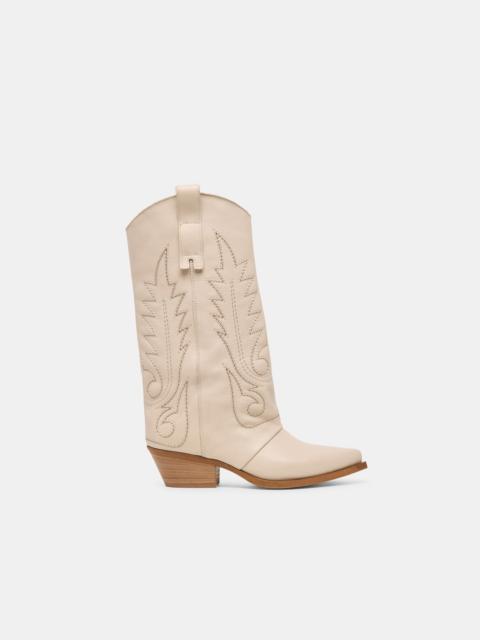 dolce vita SAMMY BOOTS BONE LEATHER