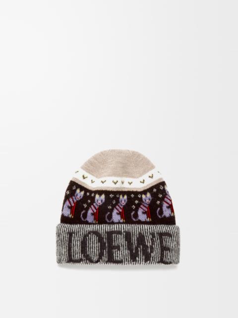 Loewe Beanie in wool blend