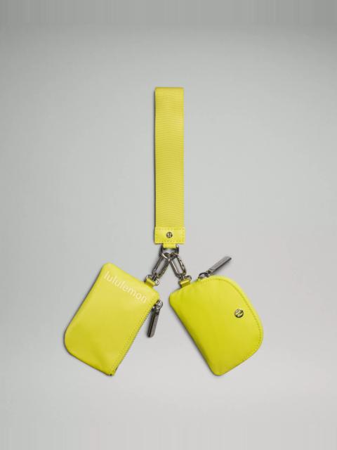 lululemon Dual Pouch Wristlet