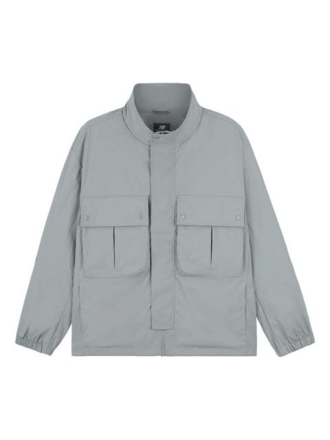 New Balance Fashion Lifestyle Jacket 'Grey' 5AD37111-DKG
