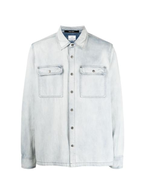 long-sleeve denim shirt