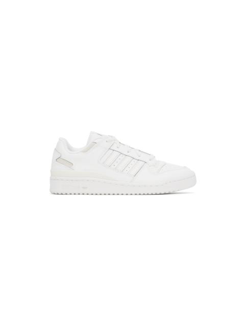 White Forum Low CL Sneakers