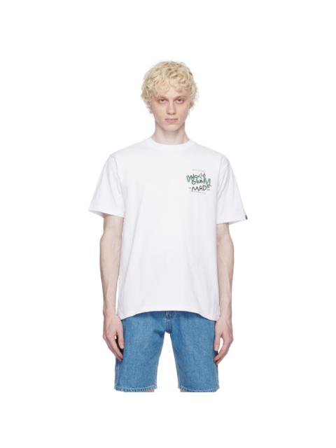 A BATHING APE® White Woodland Camo Ape Head T-Shirt