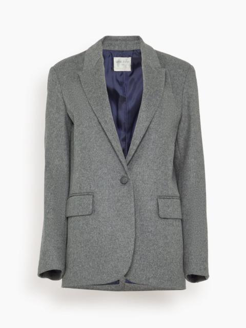 forte_forte Wool Cloth Masculine Jacket in Grigio Melange