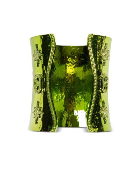 Valentino metallic cuff bracelet