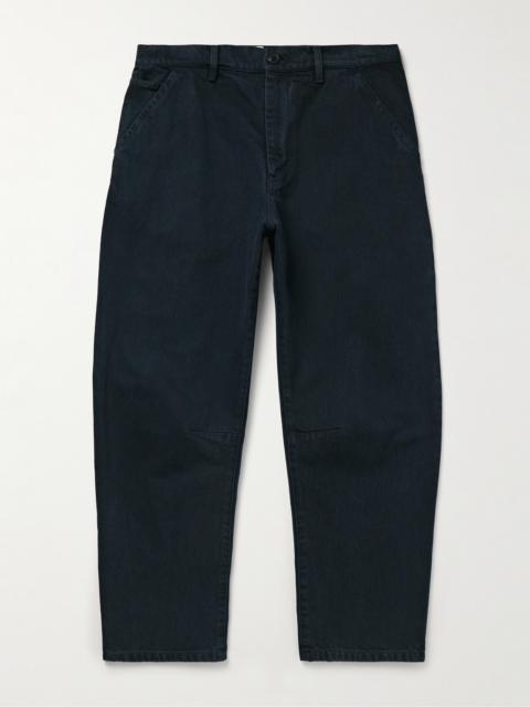 NILI LOTAN Emir Straight-Leg Cotton-Blend Twill Trousers