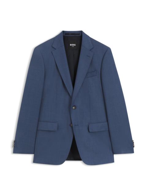 BOSS SLIM-FIT SUIT JACKET IN VIRGIN WOOL SERGE