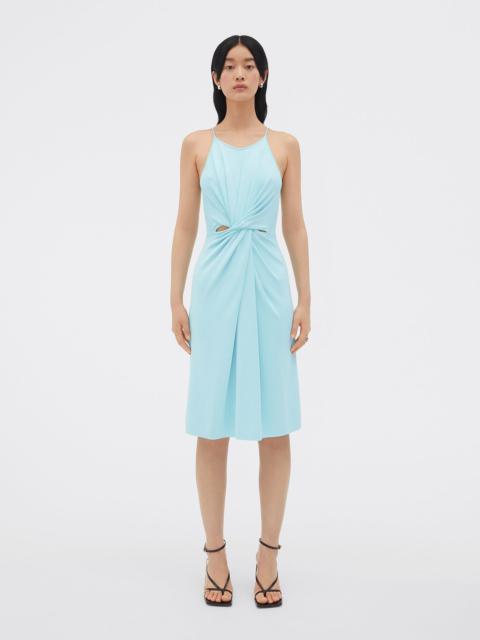 ワンピース Bottega Veneta Pastel light blue stretch viscose blend dress Bottega Veneta Bottega Veneta Woman Pastel Light Blue