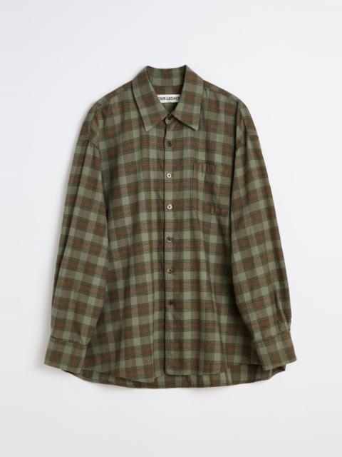 Our Legacy Borrowed Shirt Iowa Flannel Check