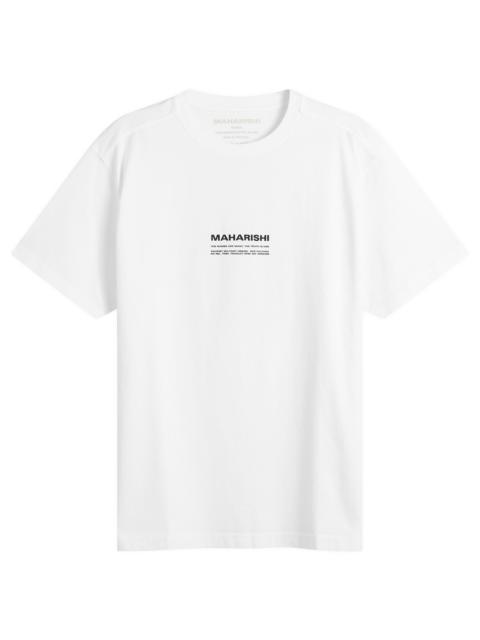MAHARISHI Maharishi Lu Fang Horse Rider Embroidered T-Shirt