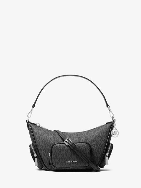 MICHAEL KORS Merritt Small Signature Logo Convertible Crossbody Bag