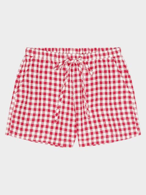 Rails Jenner Linen Drawstring Shorts