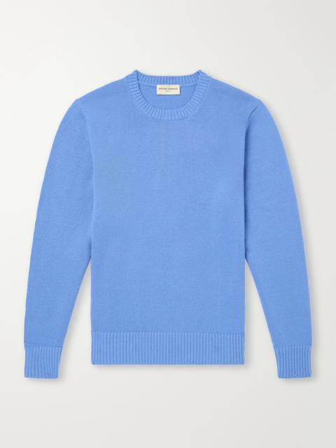 OFFICINE GÉNÉRALE Mycrew Merino Wool and Cashmere-Blend Sweater