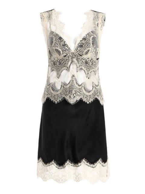THIRD FORM Exclusive Visions Lace Mini Dress black