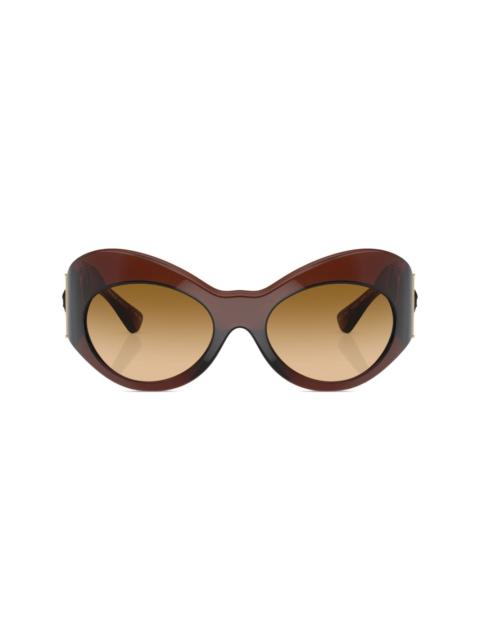 Medusa Head oversize-frame sunglasses