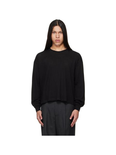 mfpen Black Relaxed LS T-shirt