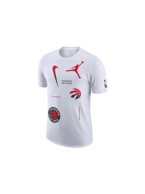 Jordan Jordan NBA Toronto Raptors Courtside Statement Edition T-shirt White/Red