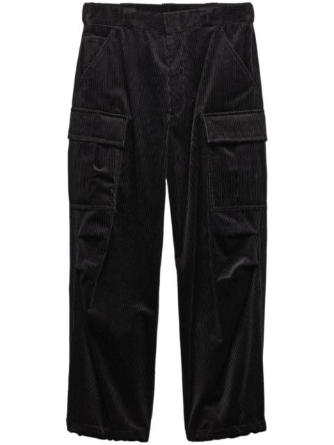 Prada Corduroy pants with cargo pockets