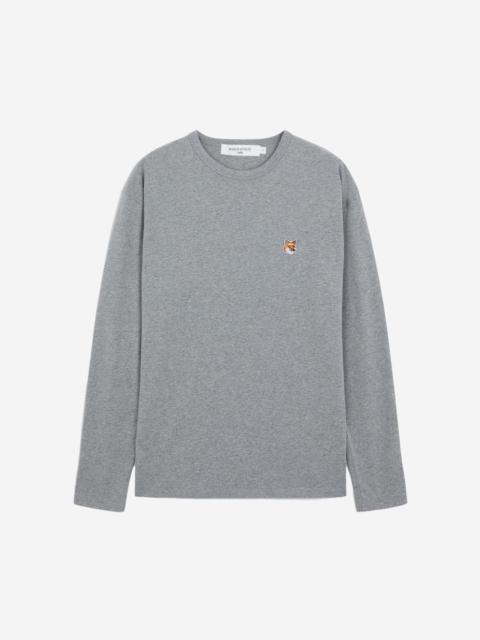 Maison Kitsuné FOX HEAD PATCH REGULAR LONG-SLEEVED TEE-SHIRT