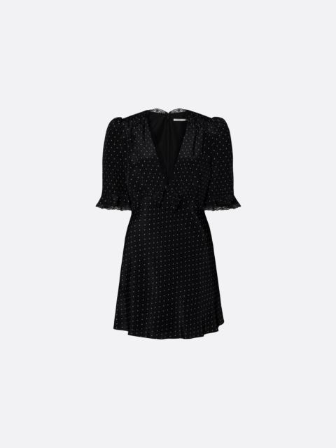 Alessandra Rich MINI DRESS WITH BOW