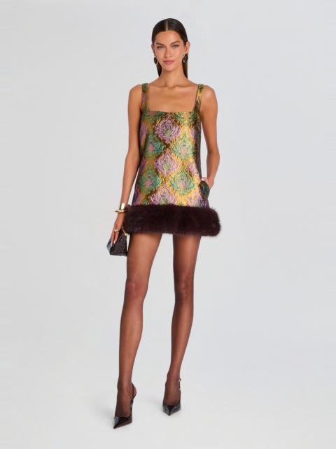 RETROFÊTE SULVIE BROCADE DRESS
