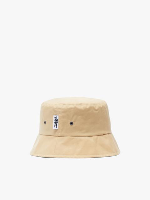 Mackintosh PELTING BEIGE WAXED COTTON BUCKET HAT | ACC-HA05