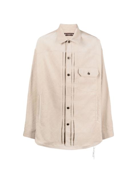 mastermind JAPAN long-sleeve cotton shirt