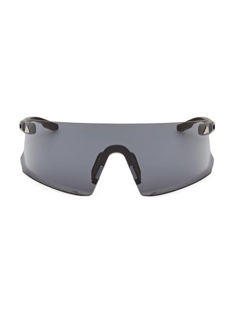 adidas Men's Shield Sunglasses - Matte Black Smoke