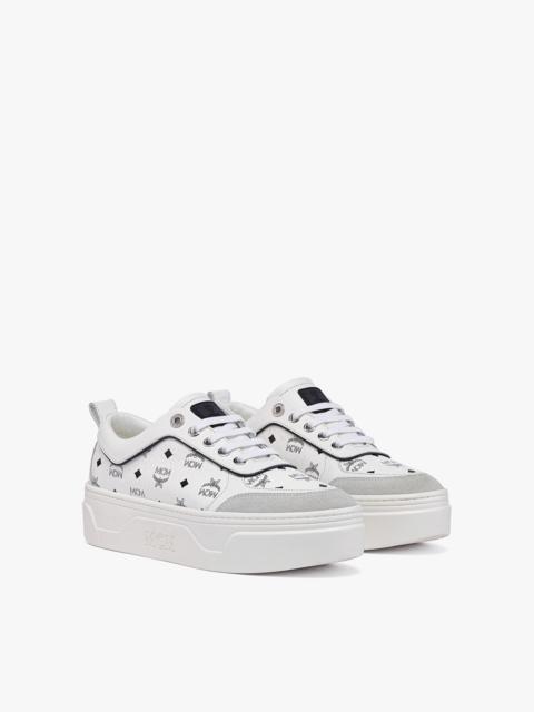 MCM Women’s Skyward Platform Sneakers in Visetos