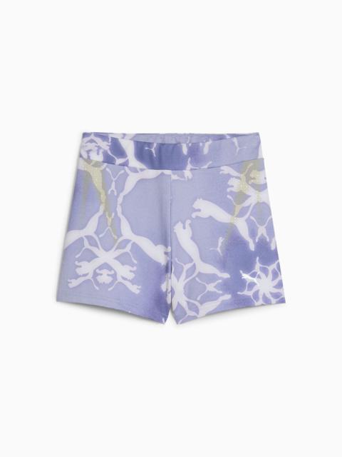 PUMA DARE TO Women's All-Over Print 3" Tights