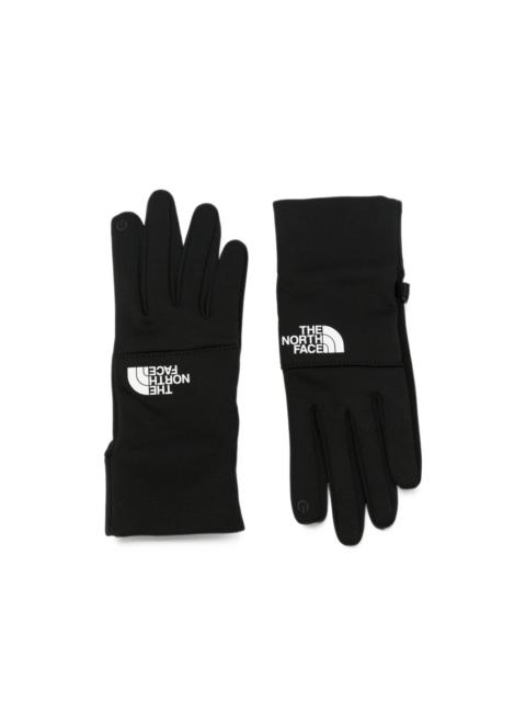 The North Face Etip logo-print gloves