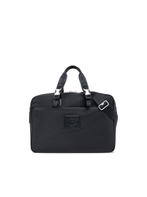 LACOSTE logo laptop bag
