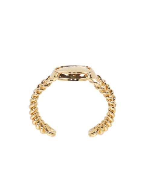 Jean Paul Gaultier The Champagne twisted golden bracelet